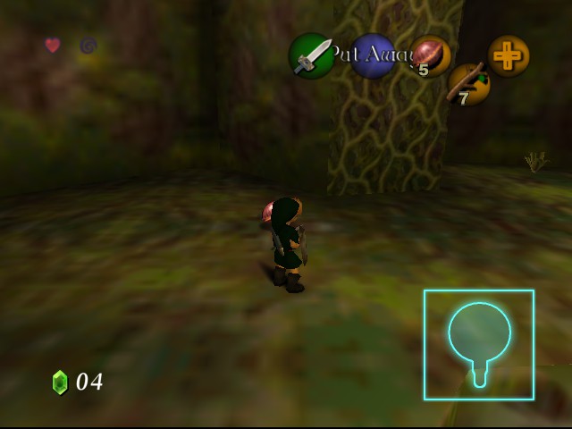 The Legend of Zelda - Ocarina of Time (retextured) Screenshot 1